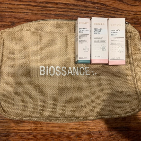 Biossance Other - Biossance travel set with bag